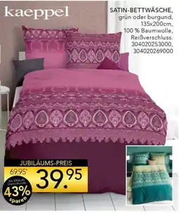 Möbel Braun kaeppel SATIN-BETTWÄSCH Angebot