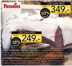 Möbel Braun Paradies GANZJAHRESBETTDECKE Angebot