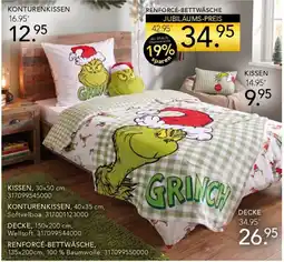 Möbel Braun RENFORCÉ-BETTWÄSCHE GRINCH Angebot