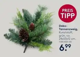 Möbel Rieger Deko-Tannenzweig, Kunststoff Angebot