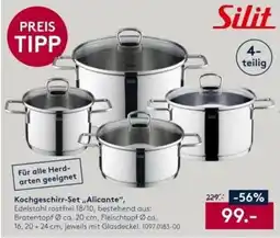 Möbel Rieger Silit Kochgeschirr-Set „Alicante“ Angebot