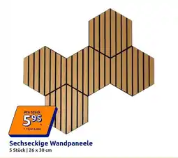 Action Sechseckige Wandpaneele Angebot