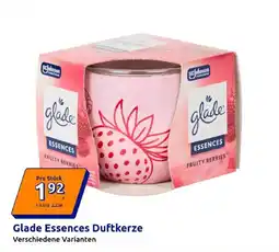 Action Glade Essences Duftkerze Angebot