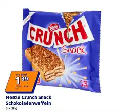 Action Nestlé Crunch Snack Schokoladenwaffeln Angebot