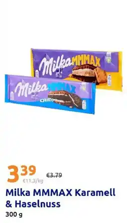 Action Milka MMMAX Karamell & Haselnuss Angebot