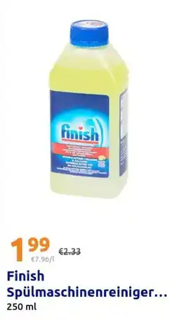 Action Finish Spülmaschinenreiniger Angebot