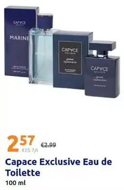 Action Capace Exclusive Eau de Toilette Angebot