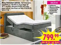 Möbel Boss Motor-Polsterbett Gabriola Angebot