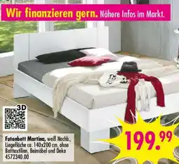 Möbel Boss Futonbett Martina, weiß Nachb. Angebot