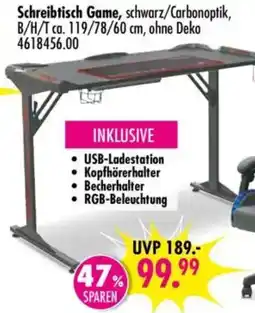 Möbel Boss Schreibtisch Game Angebot