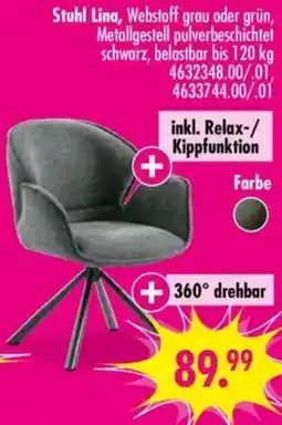 Möbel Boss Stuhl Lina Angebot