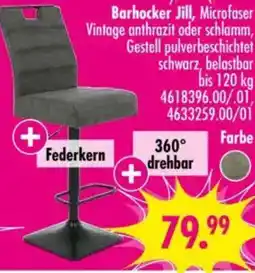 Möbel Boss Barhocker Jill, Microfaser Angebot
