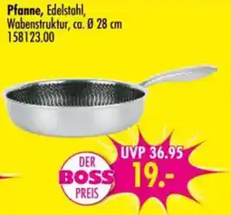 Möbel Boss Pfanne, Edelstahl Angebot