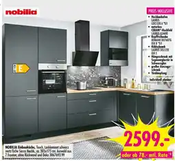 Möbel Boss NOBILIA Einbauküche Angebot