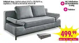 Möbel Boss Schlafsofa Jarny, Lederlook anthrazit Angebot