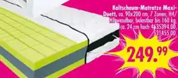 Möbel Boss Kaltschaum-Matratze Maxi-Duett Angebot