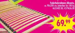 Möbel Boss Federholzrahmen Alicante Angebot