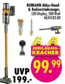 Möbel Boss BOMANN Akku-Hand- & Bodenstaubsauger Angebot