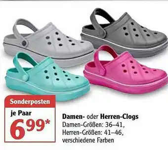 Globus Damen- Oder Herren-clogs Angebot