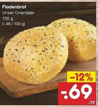 Netto Marken-Discount Fladenbrot Angebot