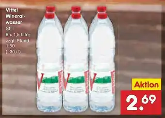 Netto Marken-Discount Vittel Mineralwasser Angebot