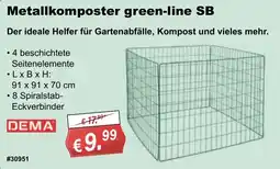 Stabilo Fachmarkt Metallkomposter green-line SB Angebot
