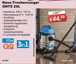 Stabilo Fachmarkt Gude Nass-Trockensauger GNTS 20L Angebot