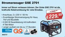 Stabilo Fachmarkt Stromerzeuger GSE 2701 Angebot