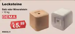 Stabilo Fachmarkt Lecksteine DEMA Angebot