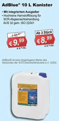 Stabilo Fachmarkt AdBlue Angebot