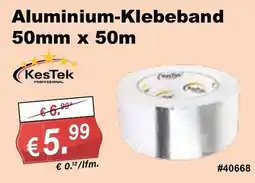 Stabilo Fachmarkt Aluminium-Klebeband KesTek Angebot