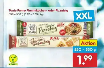 Netto Marken-Discount Tante Fanny Flammkuchen- Oder Pizzateig Angebot