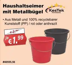 Stabilo Fachmarkt Haushaltseimer mit Metallbügel KesTek Angebot