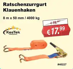 Stabilo Fachmarkt Ratschenzurrugurt Klauenhaken KesTek Angebot