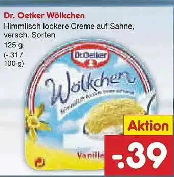 Netto Marken-Discount Dr. Oetker Wölkchen Angebot