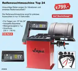 Stabilo Fachmarkt Reifenwuchtmaschine Top 24 DEMA Angebot