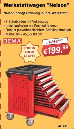 Stabilo Fachmarkt Werkstattwagen "Nelson" Angebot