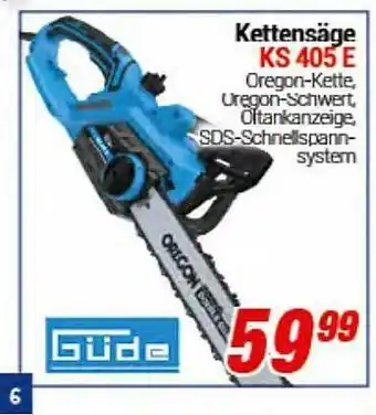 CENTERSHOP Kettensäge Ks 405 E Güde Angebot