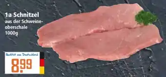 1a Schnitzel aus der Schweine-oberschale