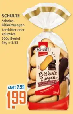 Klaas und Kock SCHULTE Schoko-Biskuitzungen Angebot