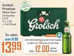 Klaas und Kock Grolsch Premium Pilsner Beer Angebot