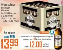 Klaas und Kock Warsteiner Premium Pilsener Angebot
