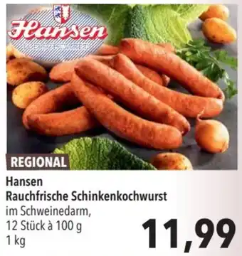Hansen Rauchfrische Schinkenkochwurst