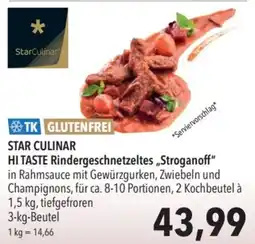 CITTI Markt STAR CULINAR HI TASTE Rindergeschnetzeltes „Stroganoff“ Angebot