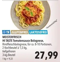CITTI Markt TK MEISTERFRISCH HI TASTE Tomatensauce Bolognese Angebot