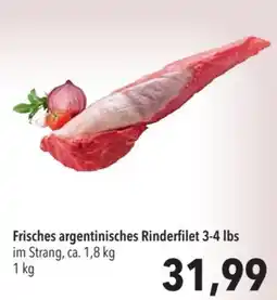 CITTI Markt Frisches argentinisches Rinderfilet Angebot