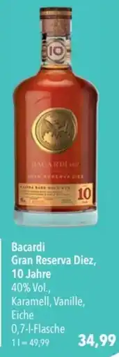 CITTI Markt Bacardi Gran Reserva Diez Angebot