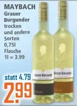 Klaas und Kock MAYBACH Grauer Burgunder trocken Angebot