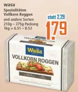 Klaas und Kock Wasa Vollkorn Roggen Angebot