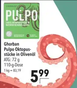 CITTI Markt Ghorban Pulpo Oktopusstücke in Olivenöl Angebot